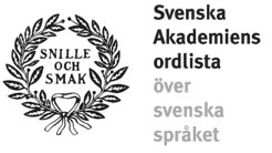 Lnk SAOL, Svenska Akademins OrdLista'