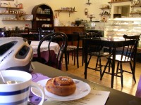 Cafe Tppan, mysig inredning & stmning